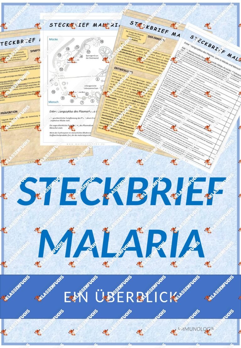Biologie: Steckbrief Malaria